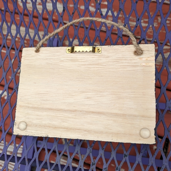 Fall Fox Wall Hanging Handmade Resin Art Sparkly Wood Shadowbox Canvas Cute - Picture 6 of 6